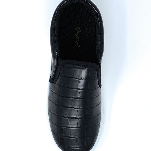 ⚡️CLEARANCE! Vegan Leather Slip On Sneakers - Picture 5 of 5